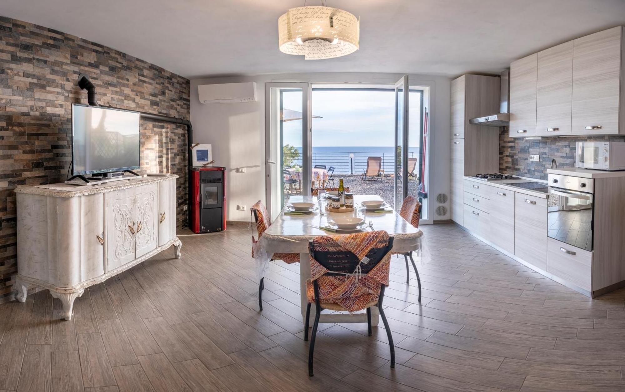casa Ciapin Apartment Cipressa Bagian luar foto