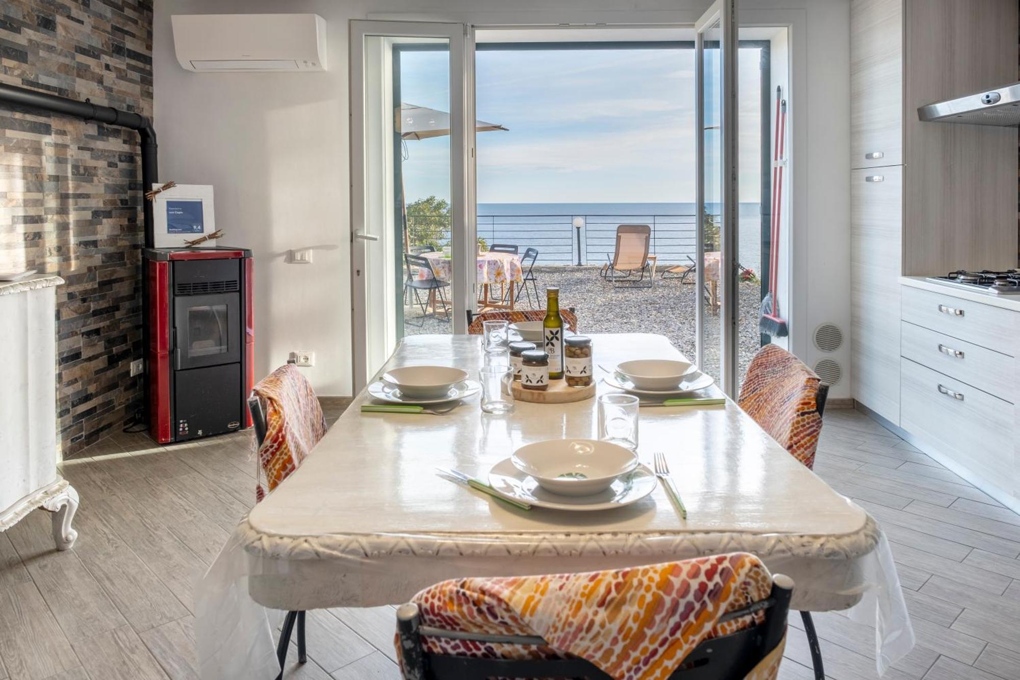 casa Ciapin Apartment Cipressa Bagian luar foto